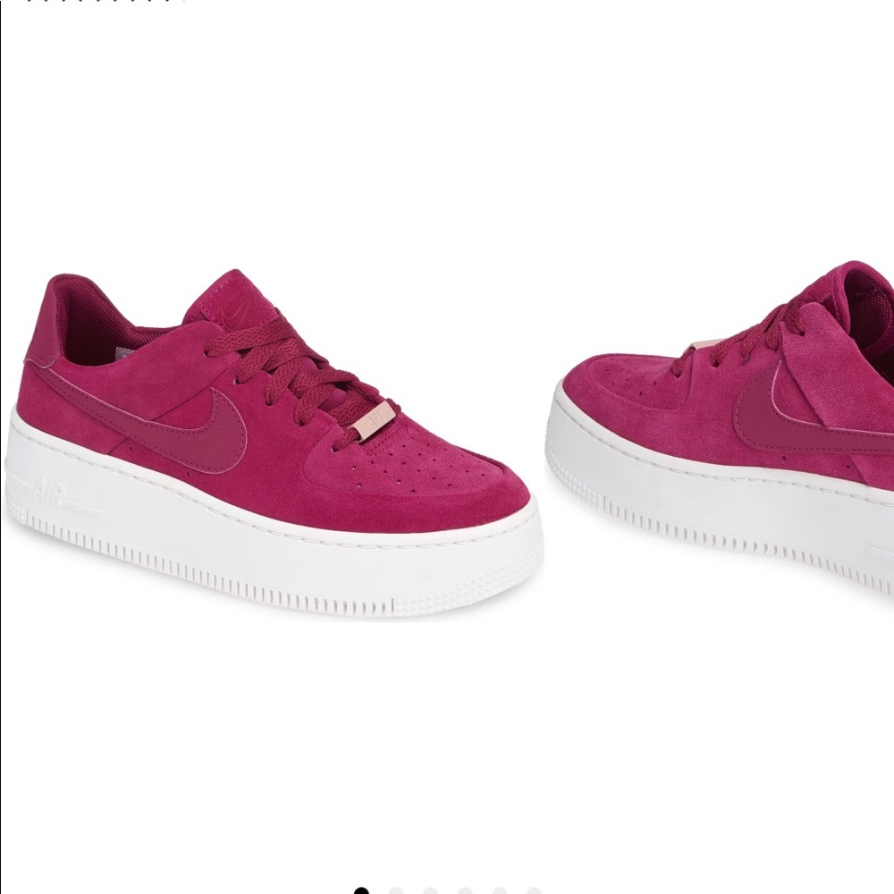 Nike AF1 pink suede